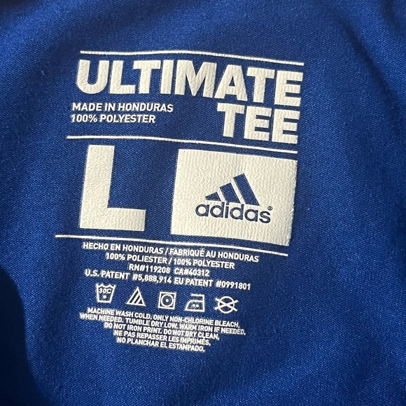 2017 Adidas Kansas Jayhawks Basketball  13 Straight XII Champions T-Shirt - Picture 7 of 8